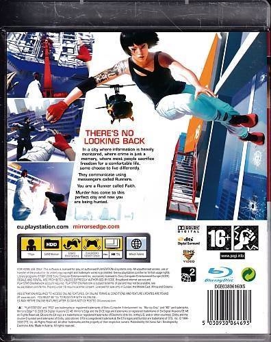 Mirror\'s Edge - PS3 (B Grade) (Genbrug)